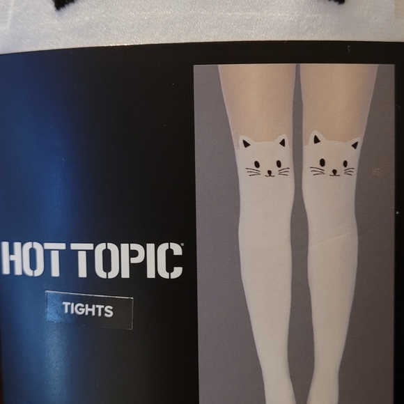 Hot Topic Accessories - White Thigh High